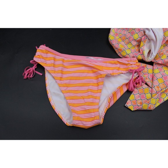 TOMMY BAHAMA Girl's 16 Coral Geo 2-Pc. Rashguard Swim Set NWT - Picture 2 of 2